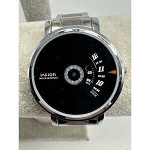 Wilon 938G Mens Watch New Battery 38MM 7" Stainless Steel Rare G79